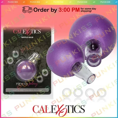 Juego de bombillas para pezón California Exotics💋Bomba de succión ampliadora con potenciador de juntas tóricas Foto 1 de 4