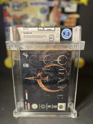 NINTENDO 64 || QUAKE 2 NEU SEALED || WATA GRADING 9.2 || VGA UKG || - Bild 1 von 4