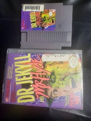 DR JEKYLL & MR HYDE NES / GAME ONLY WITH ARTWORK IN THICK PLASTIC CASE - Image 1 of 2