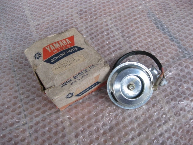 YAMAHA DT125 DT125A DT175 DT250 DT400 HORN 12v 434-83380-10 NIKKO GENUINE NOS JP Foto 1 de 1