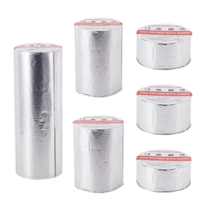 Super Strong Aluminum Foil Tape Butyl Seal Rubber Tape Waterproof Roof-Repair A - Picture 1 of 19