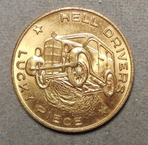 Hell Drivers Glücksstück (schnelles Auto) Lucky Teter, Weltmeister, May Good Luck - Bild 1 von 2