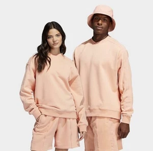 IVY Park Beyoncé x Adidas Crewneck Sweatshirt Ambient Blush Sz XL (HA9002) NWT - Picture 1 of 8