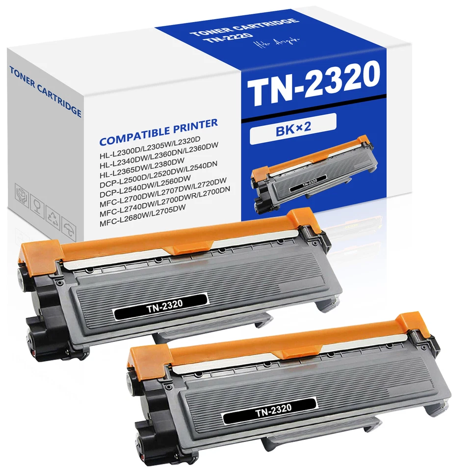 Toner compatibile con Brother TN2320 DCP-L2520DW HL-L2300D MFC-L2700DW L2700DN - Immagine 1 di 1