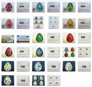 USA Starbucks Card Happy EASTER EGG / Pin intact, Never Used - NEW/ You Pick - Picture 1 of 25