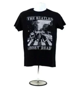 The Beatles Abbey Road 2016 Grafik Rundhals Kurzarm T-Shirt Herren schwarz M - Bild 1 von 9