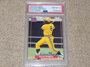 Willie Stargell Signed Autographed Legends Card PSA 10 Slabbed - Picture 1 of 5