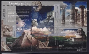 mah55 Mexico 2007 archeology, Chichen Itza Mexico, Sc#2543 Mc#Block 70 - Picture 1 of 1