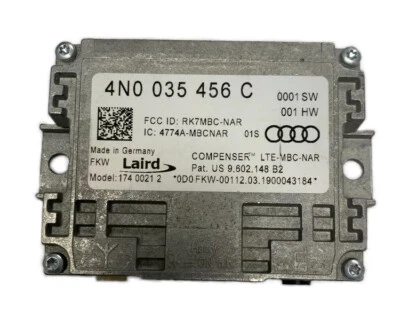 Módulo de antena telemática de comunicação Audi S5 Sportback fabricante de equipamento original 2019 - Imagem 1 de 4