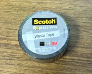 Scotch Expressions Washi Tape Sliver Foil Dots - Picture 1 of 3