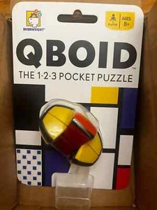 NEU QBOID BRAINTEASER - Brainwright - Das 1-2-3 Taschenpuzzle - Bild 1 von 2