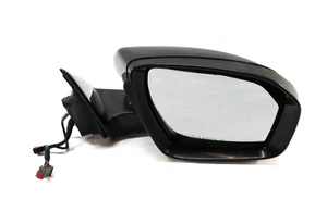 12-13 RANGE ROVER EVOQUE RIGHT DOOR MIRROR P-FOLD HEATED MEMORY CAMERA (BLACK) - Picture 1 of 8