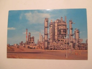 Delaware City Delaware Postcard Tidewater Oil Company Plant DE - Picture 1 of 2