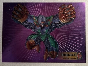 1995 Topps/Imagen: Cyber Force: #6 Impact All-Chromium - Imagen 1 de 2