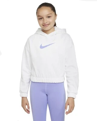 Sudadera con Capucha Nike Jóvenes Mayores Niñas Therma-Fit, DQ8845, Tallas y Colores Foto 1 de 4