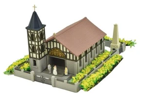 N Gauge 1/150 DIORAMA COLLECTION DIOCOLLE 052-3 Church at Highlands C3 319252 - Picture 1 of 7