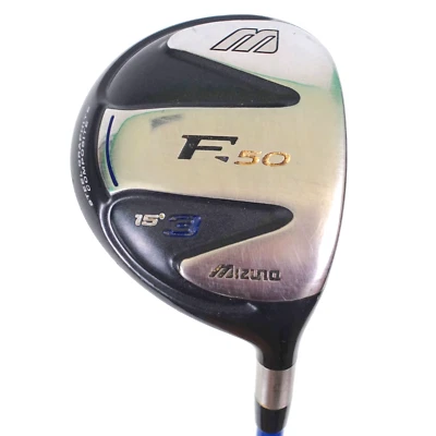 Mizuno F-50 15º 3-Wood Grafalloy R-Flex Shaft 43" Right Hand - Image 1 of 4