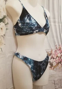 Women Two Piece Bikini Swimsuit Swimwear Beachwear Bathing Bikiki Large - Picture 1 of 9