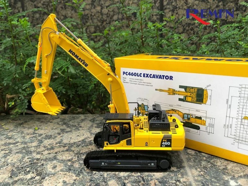 ミニカー 1/50 コマツ PC460LC-8 ブルーブレーカー付き ミニカー 1/50 コマツ PC460LC-8 ブルーブレーカー付き ミニカー 1/50