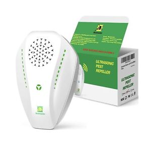 Neatmaster Ultrasonic Pest Repellent Control Electronic Plug Home Office WhiteOpens in a new window or tabBrand New