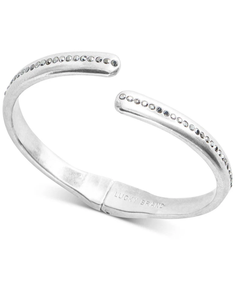 Brazalete Pavé Tono Plateado Marca Lucky Plata ¡NUEVO! $39 Foto 1 de 1