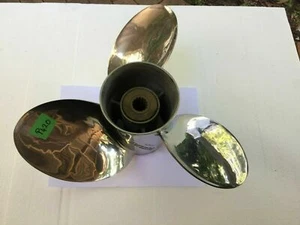 GENUINE SUZUKI L/H PROPELLER STAINLESS 15 X 21pitch 15spline DF150 - DF300 - Picture 1 of 4