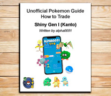 Pokemon Shiny Guide! How to Trade Gen 1 Kanto - Registered Trade or UltraFriends