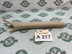 07-12 LEXUS LS460 FRONT RIGHT PASSENGER SIDE A PILLAR TRIM PANEL COVER IVORY OEM - Picture 1 of 16