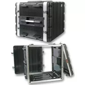NEW PA DJ 10RU Equipment Rack Mount Flight Storage Case Concert 19" Stage Sound - Picture 1 of 1