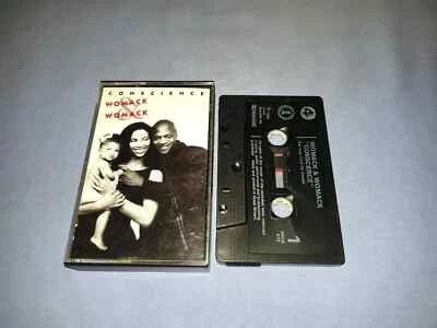 WOMACK & WOMACK CONSCIENCE CASSETTE TAPE ALBUM - Image 1 of 2