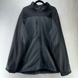 Stormtech Jacket Mens Size 3XL Soft Shell Fleece Lined Full Zip Gray Black - Picture 1 of 12