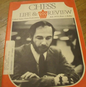 Chess Life & Review Magazine (USCF) Lubomir Kavalek (Lubosh) July 1973  - Picture 1 of 1