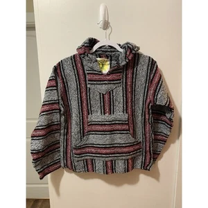 Felpa con cappuccio Iguana Jack bambino L/XL maglione pull over tasca rosa grigio nero - Foto 1 di 9