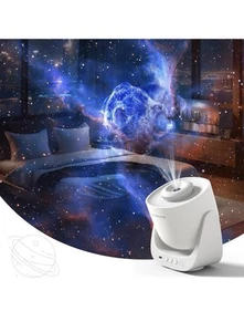 Star Projector, Orzorz Galaxy Night Light, Home Planetarium Projector White - Picture 1 of 8
