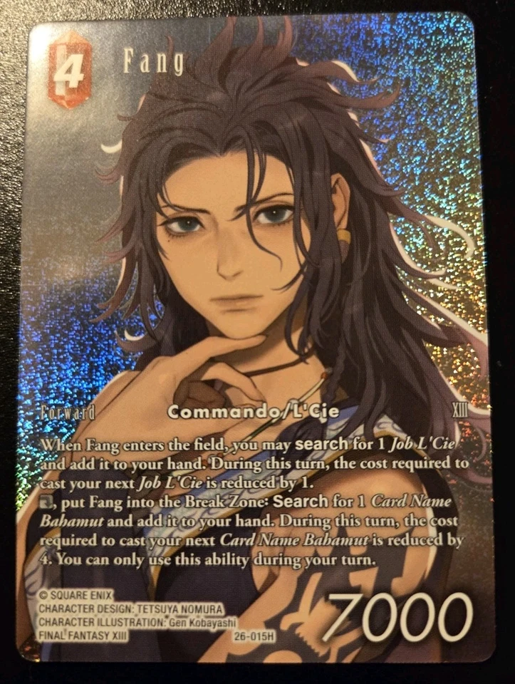 Fang (Full Art) 26-015 Foil Hero Gunslinger In The Abyss Final Fantasy TCG - Image 1 of 4