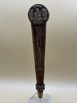 Rare Vintage Schmidt's of Philadelphia Beer Wooden Tap Handle 12” - Image 1 of 4