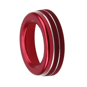 1pc Red Stereo Volume Knob Cover For Mercedes A B C E CLA GLA GLK ML GL Class - Picture 1 of 6
