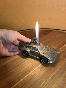 Vintage Porsche 935-77 Turbo Rolling Car Table Lighter - Picture 1 of 7