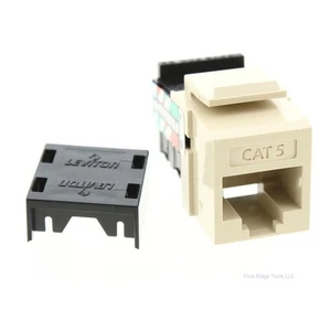 Leviton 40838-BI Cat 5 Snap-In 8-Leiter Cat 5 Klinke - Bild 1 von 5