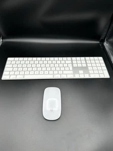 Apple Magic A1843 Keyboard & Apple Magic A1657 Mouse - Picture 1 of 9