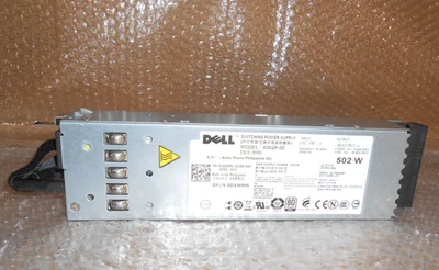 Dell PowerEdge R610 502W A502P-00 Switching Power Supply 0DXWMN- NO ORANGE COVER - Image 1 of 4