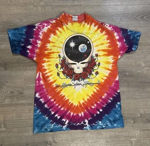 Camiseta 1992 Liquid Blue Grateful Dead Space Your Face puntada única XXL tie dye - Imagen 1 de 14