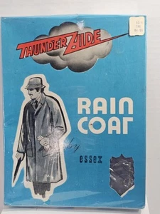 Vintage Thunder Hide Raincoat by Essex Size Large Sealed In Box - Picture 1 of 4