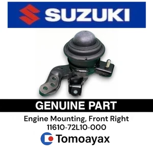 Suzuki 11610-72L10-000 Engine Mount RH OEM Genuine for Swift IV (20102017) - Foto 1 di 1