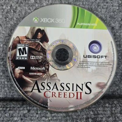 Assassin's Creed II 2 (Xbox 360, 2009) Disc Only - Image 1 of 2