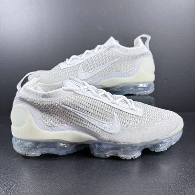 Nike Air Vapormax 2021 Flyknit Blanco Platino Zapatos Para Mujer Talla 11.5 DC4112-100 Foto 1 de 4