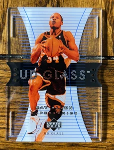 2003-04 UD Glass Ray Allen Plexi Acetate Parallel Insert Upper Deck - Bild 1 von 2