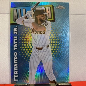 2025 Topps Chrome #CAE-12 Fernando Tatis Jr. ALL ETCH Insert San Diego Padres - Picture 1 of 2