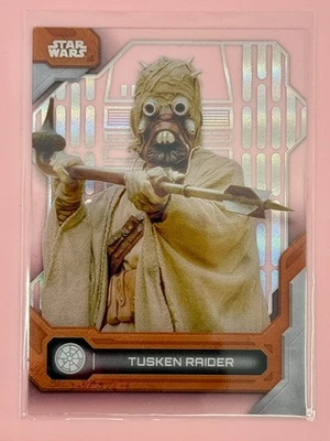Topps Star Wars High Tek 2024 Interior Pattern Tusken Raider #96 - Image 1 of 4
