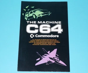 COMMODORE C64 MAGAZINE ADVERT 1980s SCANDITOY SWEDEN - Picture 1 of 1